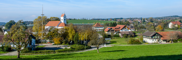 Ortspanorama von Weißensberg